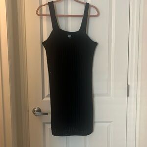 NWT GAP BLACK CROCHET DRESS